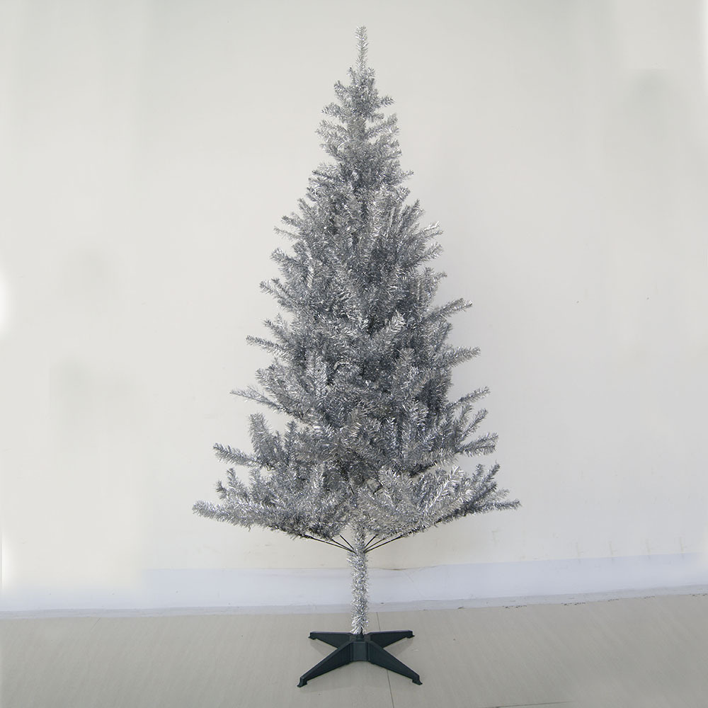 Arbol de Navidad Christmas trees white Xmas tree premium flocked metallic artificial Christmas tree