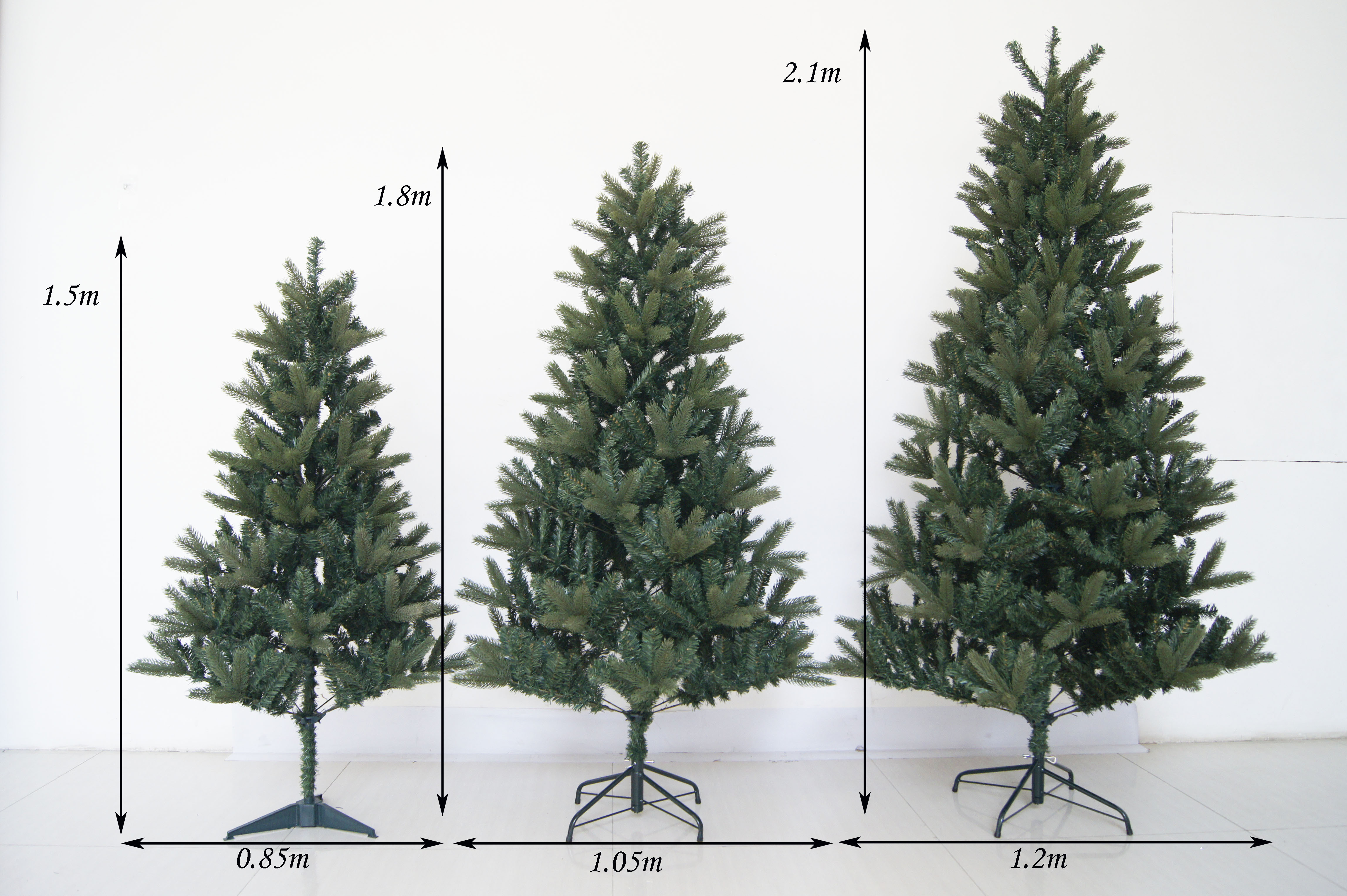 High-end 5FT 6FT 7FT PE PVC Artificial Christmas Tree arbol de navidad kerstbomen Christmas Tree