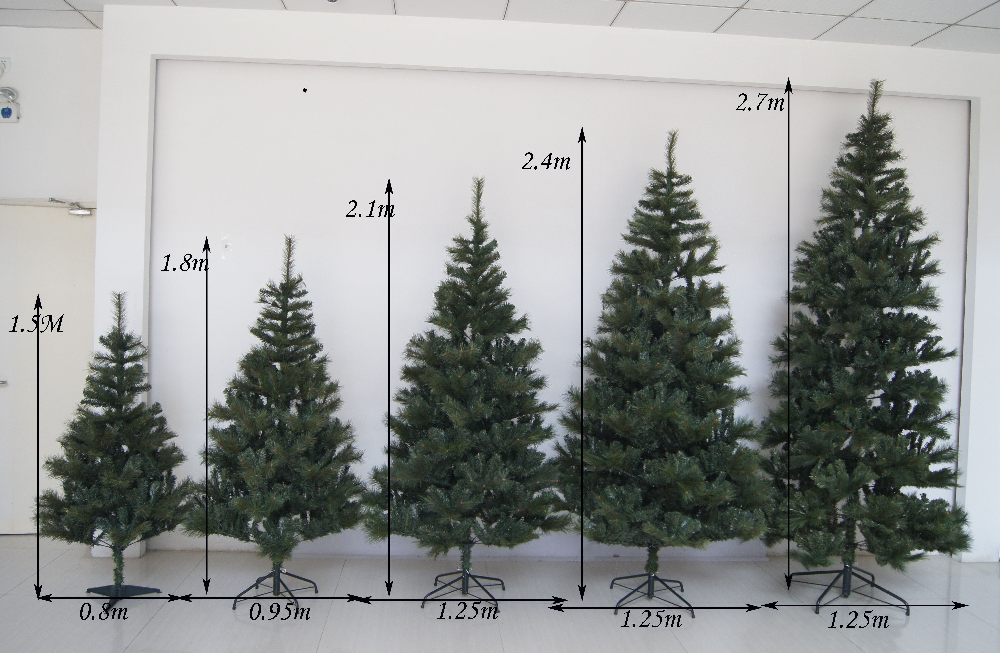 Anhui Manufacturer Wholesale Modern 5ft 6ft 7ft PVC Pre Lit Pine needle and PVC Mixed Artificial Christmas Tree with Led Light