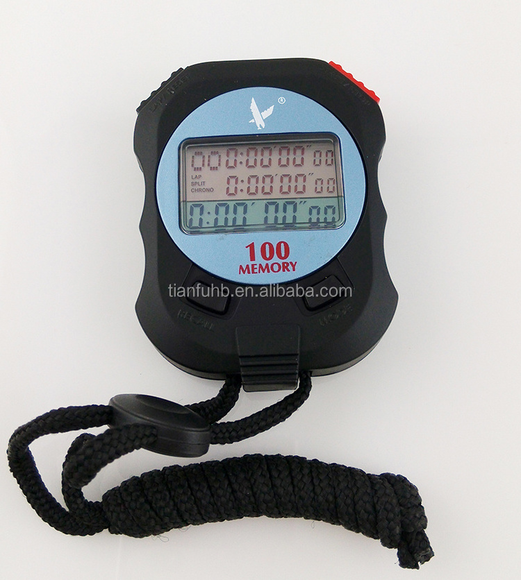 Wholesales professional electronic Coach Stopwatch 100 Lap Memory