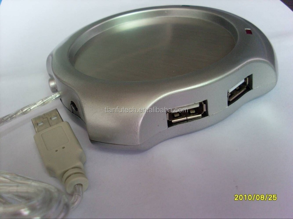 Unique design usb coffee warmer with 1.0 hub ,coffee pot promotional