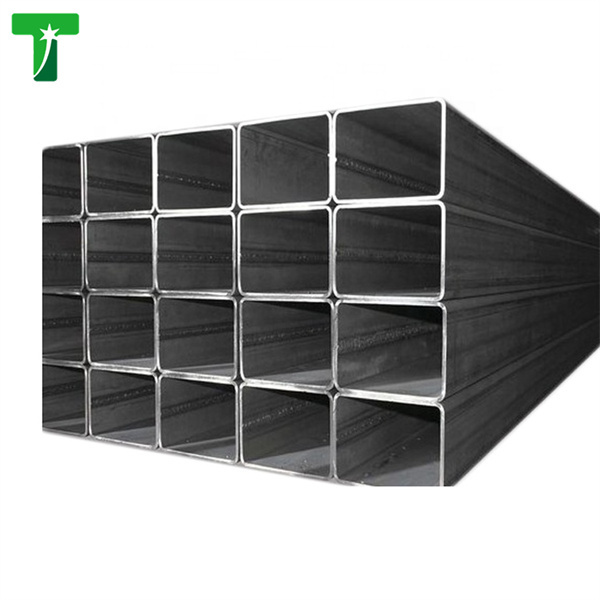 MS ERW hollow section square Rectangle Round pipe Hollow Iron Pipe Welded Black Steel Pipe Tube