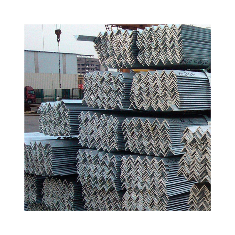 Factory Supply Angel Bar Equal and Unequal Angle Steel Hot Rolled Galvanized Steel Series GI Angel Bar