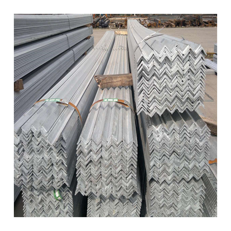 Factory Supply Angel Bar Equal and Unequal Angle Steel Hot Rolled Galvanized Steel Series GI Angel Bar