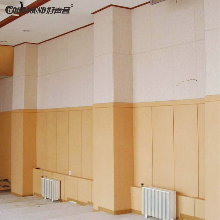 Goodsound High Density Gaming 9/12Mm Sound Soundproof Polyester Fiber Acoustic Wall Panel For Hotel