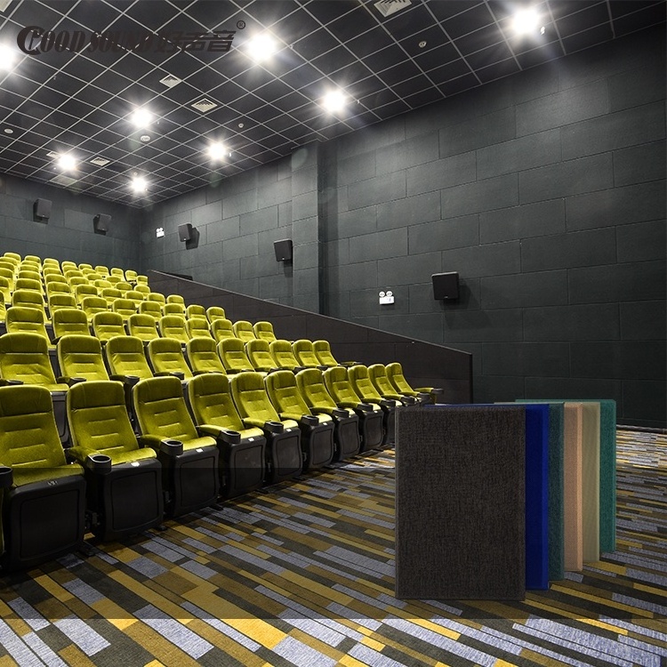 GoodSound Eco-Friendly Soundproof Theater Stretch Acoustic Fabric Material Sound Absorption Wall Panel for Music Studio