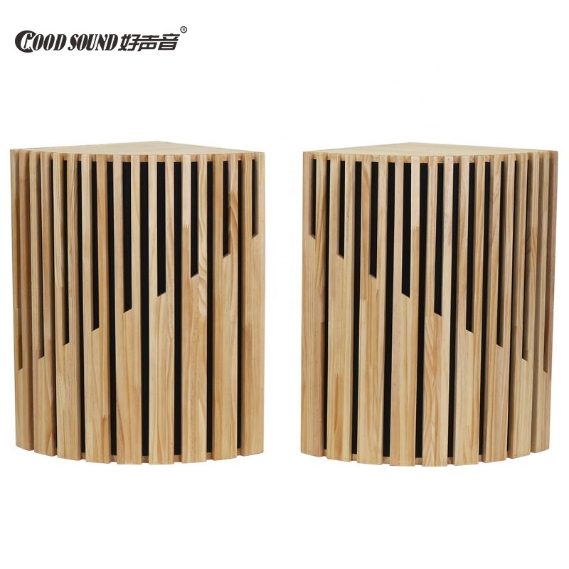 Goodsound Wood Absorbing Bass Traps Sound Proof Wall Panels Sound Absorption Sound Buffer Panels for Music Room Theater