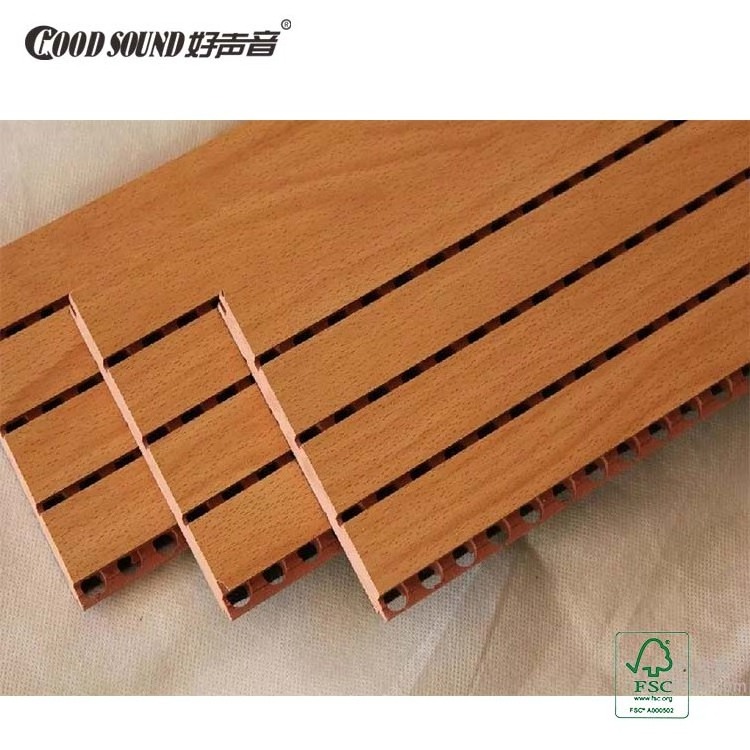 GoodSound High Performance 3d model design Wooden Sound Diffuser 3D Ceiling Diffuser Eco-Friendly Wood Acoustic Panels