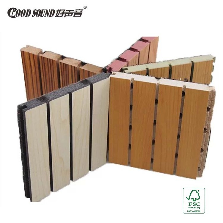 GoodSound High Performance 3d model design Wooden Sound Diffuser 3D Ceiling Diffuser Eco-Friendly Wood Acoustic Panels