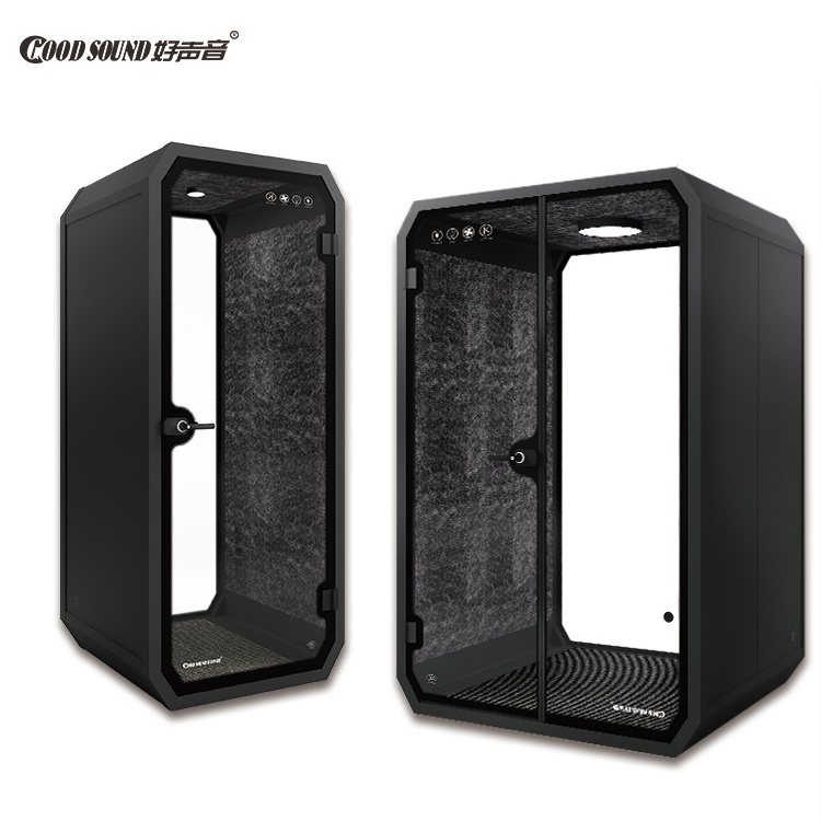 GoodSound Newest Home Portable 1 Person Soundproof Room Recording Studio Vocal Office Sound Proof Booth