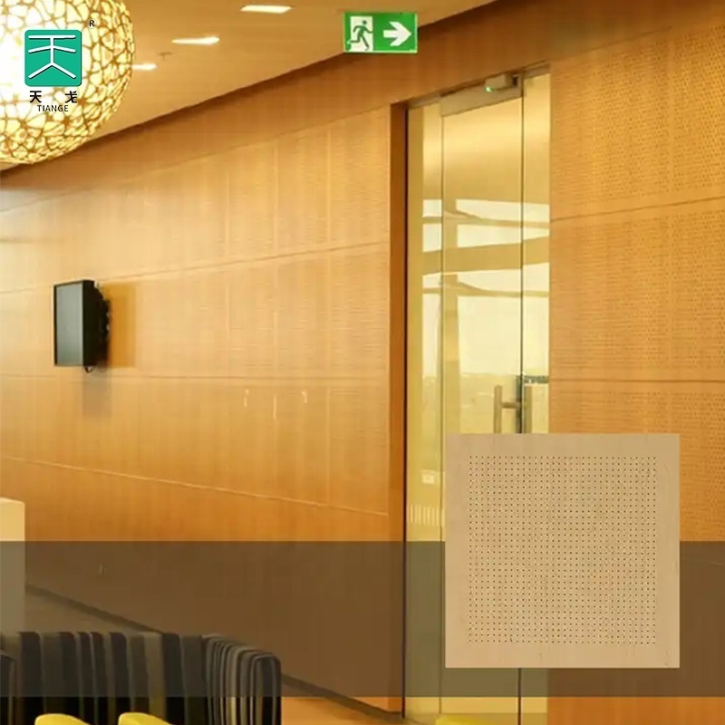 Building Project/GoodSound Conference Room Auditorium Walls Mdf Mgo Micro Perforated Wooden Acoustic Soundproof Panel