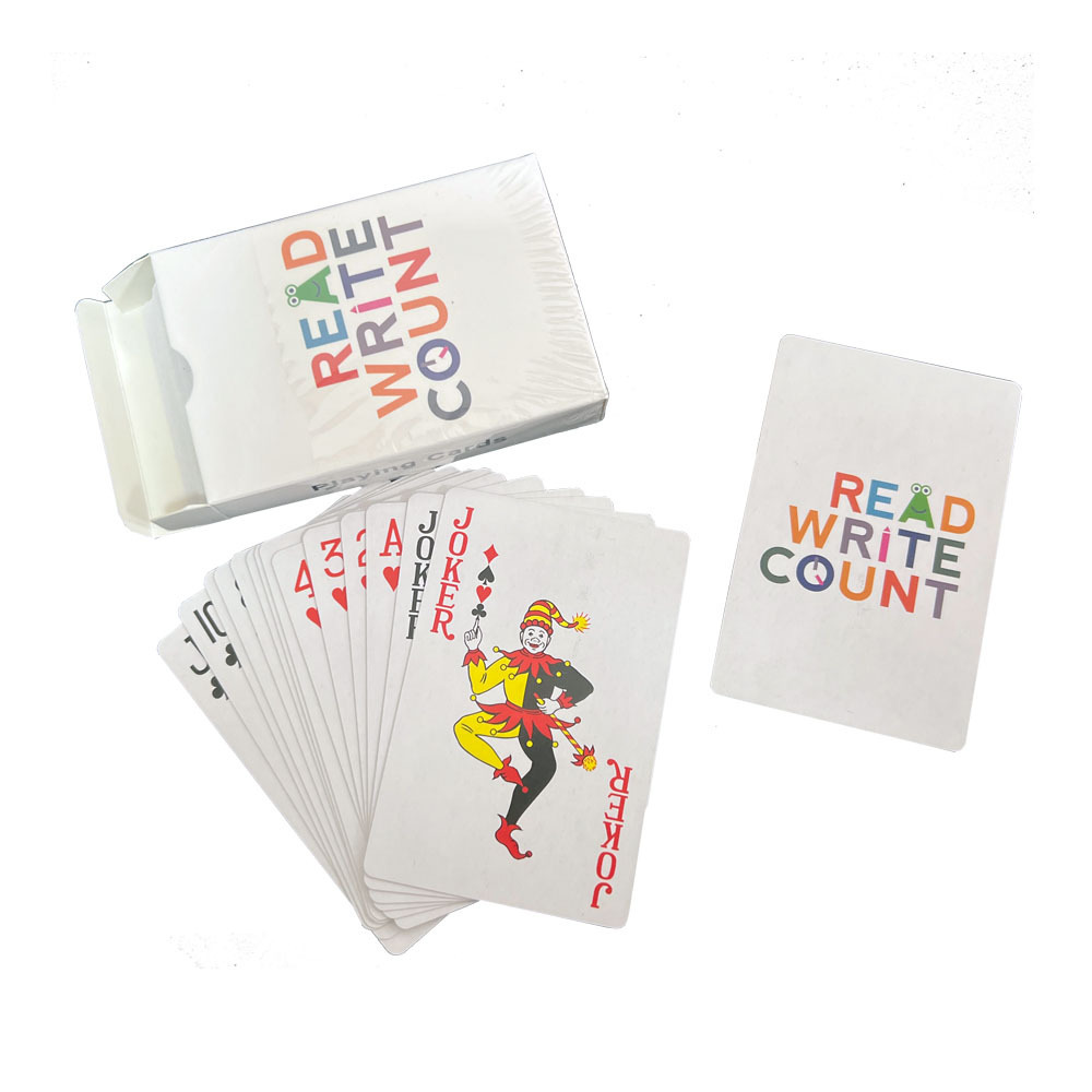 Custom printed High Quality Paper 777 set Playing Card in Bulk With double deck playing card box