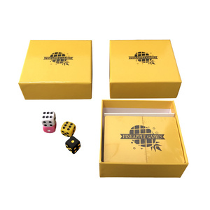 Custom Printing Cute Lid Bottom Box Positive Trading Playing Card Games Game card with box