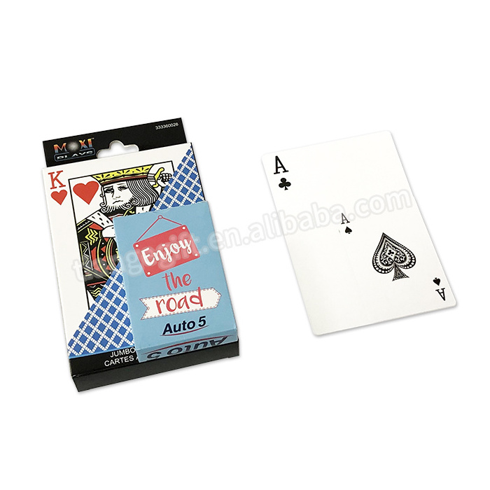 Custom High Quality Casino Playing Cards Jumbo Poker Cards