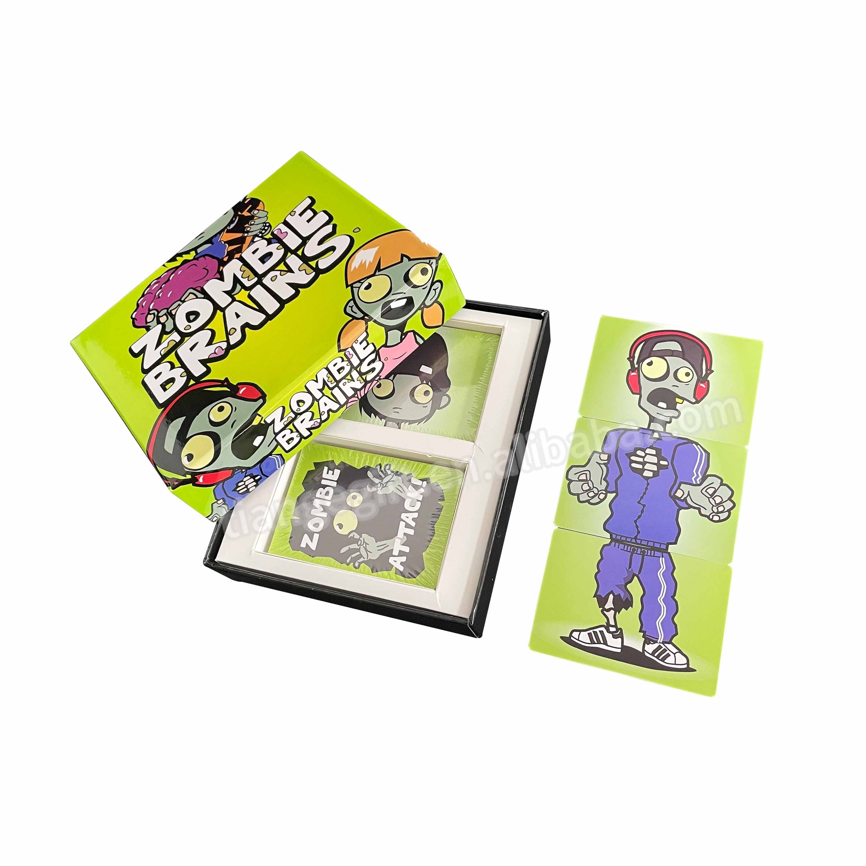 Custom Zombie Cards Game Deck Box Bridge Card Game Set