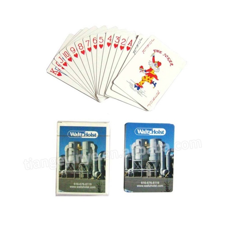 Customized Printed Mini blank Custom Playing Poker Paper Playing Cards