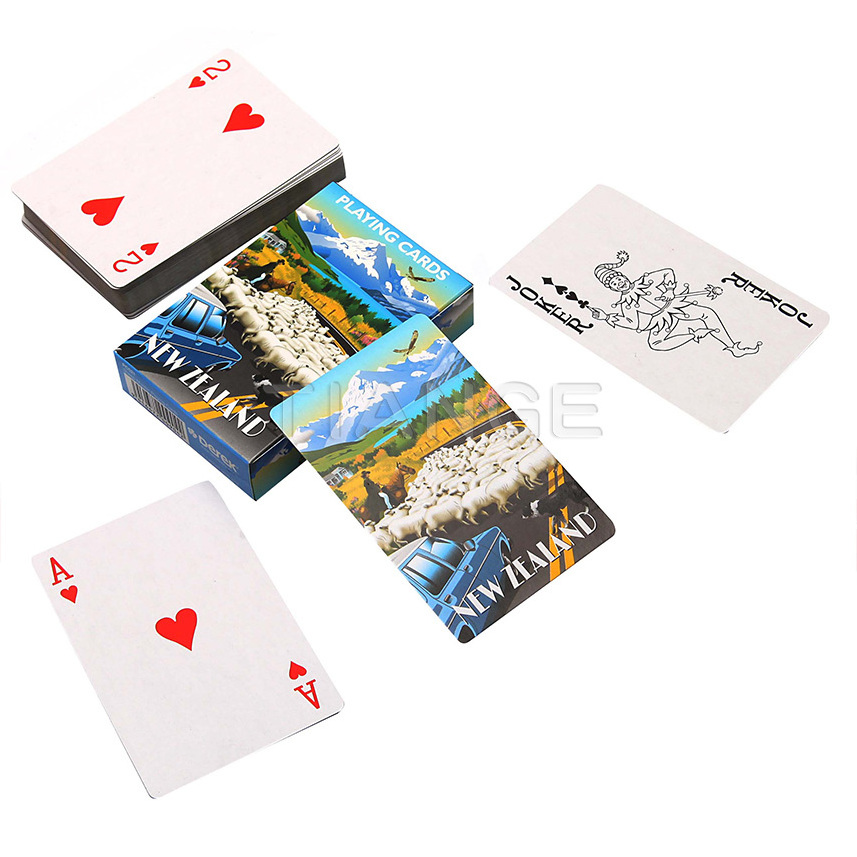 Customize Printing Advertising Paper Poker Deck of Playing Cards with Company Logo