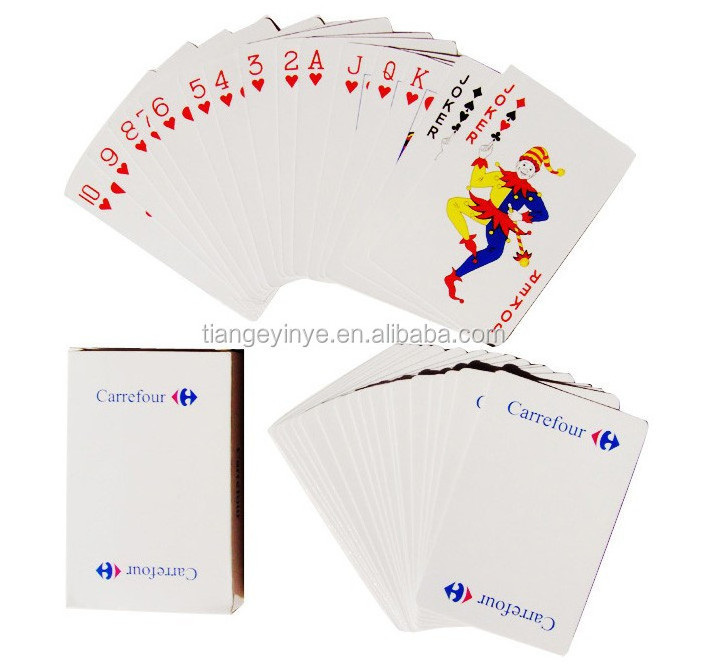 Paper Joker Playing Cards