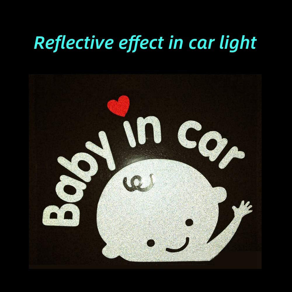 Custom Reflective Sticker For Car Baby On Board Car Sticker