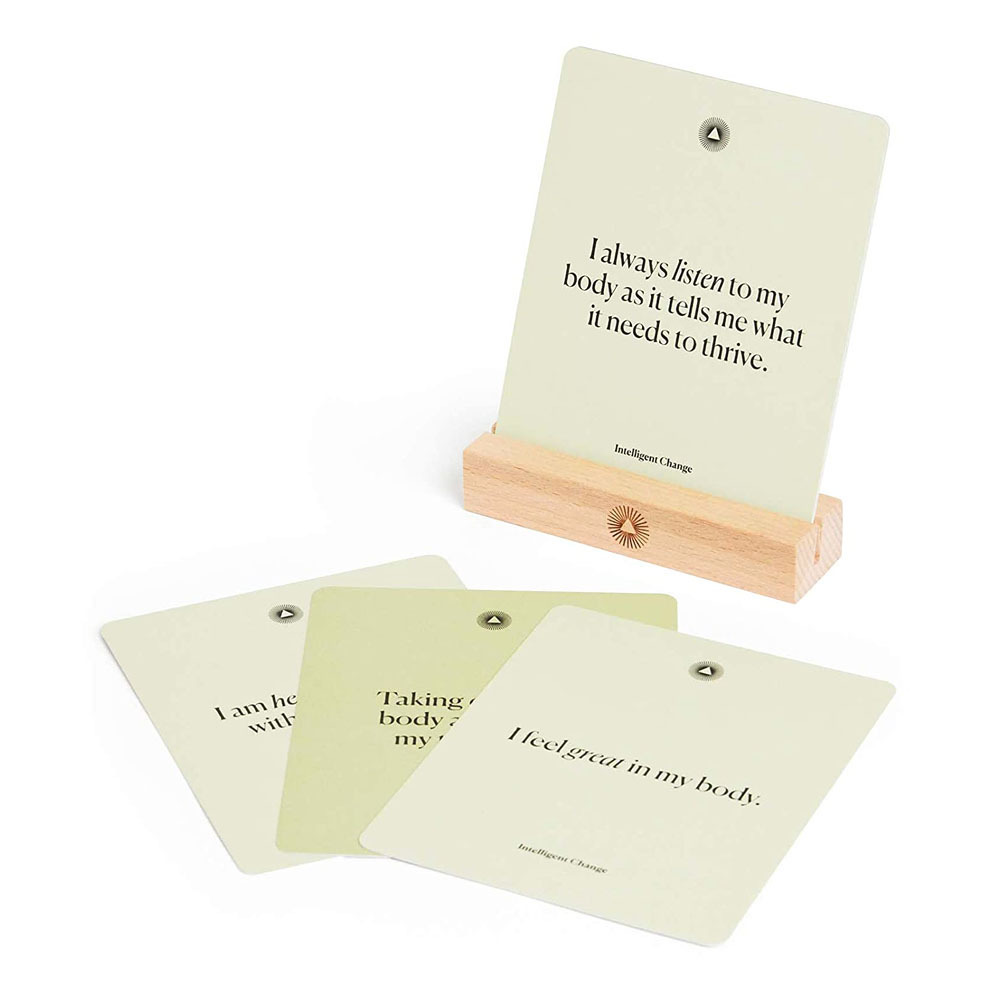 Custom Self-Love Affirmation Cards Deck Printing Affirmation Cards With Stand