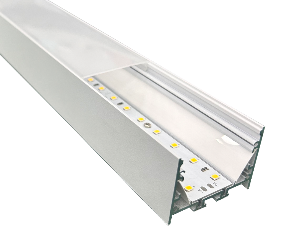 Low Price LED Strip Lighting Aluminum Profile 6063S-T5+PC Diffused Cover+PCBA Linear Light