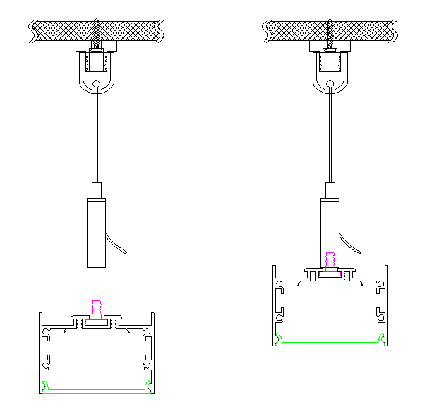 Low Price LED Strip Lighting Aluminum Profile 6063S-T5+PC Diffused Cover+PCBA Linear Light