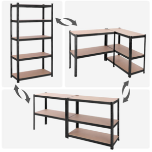 Heavy Duty 5 Tier Storage Shelves Storage Shelf Adjustable Shelving Unit