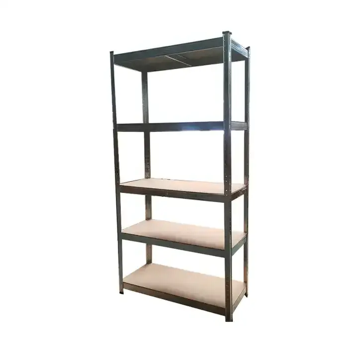 TIANHAIDA Storage Shelves Metal Garage Shelving Unit Adjustable Heavy Duty Boltless Organizer Rack for Home Warehouse Pantry