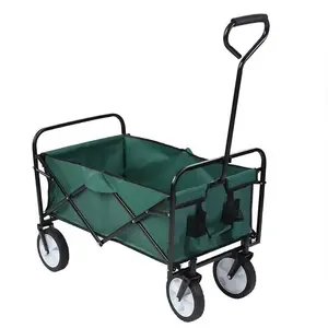 TIANHAIDA four wheels Folding Wagon Garden Shopping Beach Cart