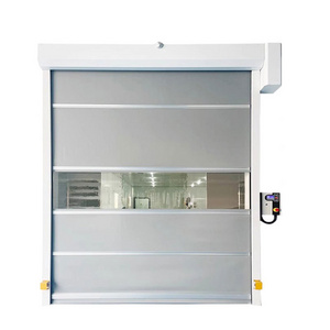 Master Well Fast Warehouse Dock Door Automatic Commercial Rapid Door High Speed Roll Up Sheet Shutter PVC high speed door