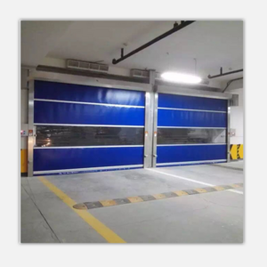 PVC canvas high-speed switch garage door industrial warehouse remote fast rolling shutter door