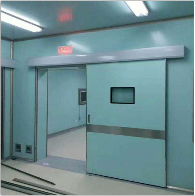 Medical office clean room single or double manual airtight door