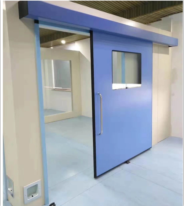 Medical office clean room single or double manual airtight door