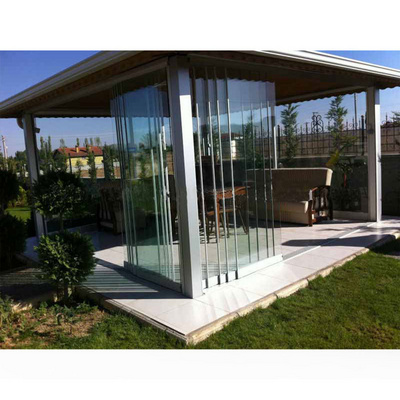 Large Bullet Proof Sliding Glass Front Doors Design Safety Sliding Tempered Glass Barn Door For Garden