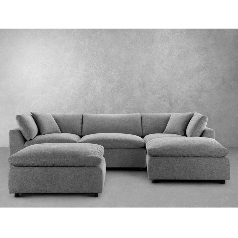 Tianhang furniture factory direct selling  Arbitrary combination sofa bed down filled waterproof fabric modular living room sofa