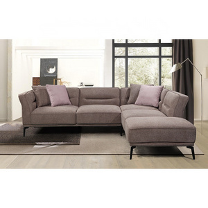 Commercial home furniture reversible sectional couch with ottoman sofa Fabric sofa set futon sofa bed sets convertible