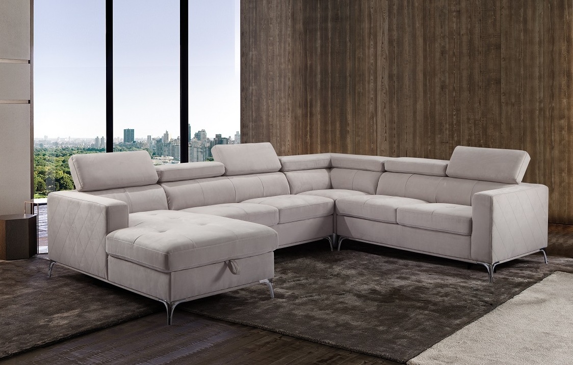 High Loading Ability Structure multi-purpose white loveseat+chaise+corner+2P couch living room sofa modular sofa set