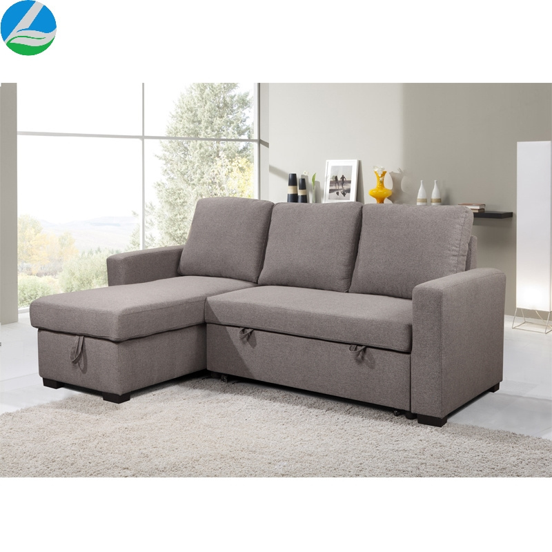 Modern Style corner Sofa Convertible Sleeper Couch Bed Living Room Furniture blue sofa bed Sofas with pull-out bed