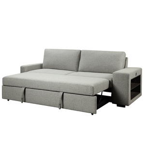 Tianhang Furniture Convertible  Fabric Living Room Tufted Convertible Sleeping Multi-function Couch Sofa Beds