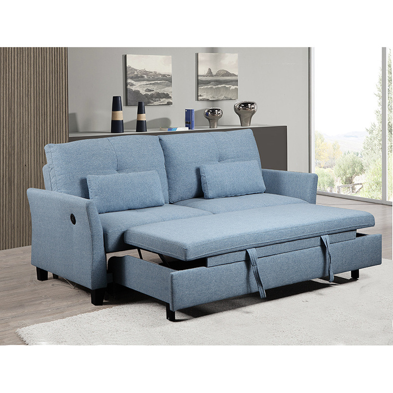 Hot sale 3seater Convertible sofas sitting room Futon sofa bed couch modern living room sofas bed