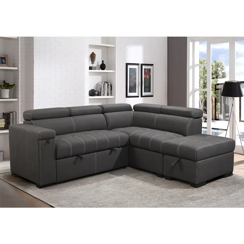 Guangdong USB loveseat ottoman corner with storage fate leather living room furniture sofa set couch living room sofas