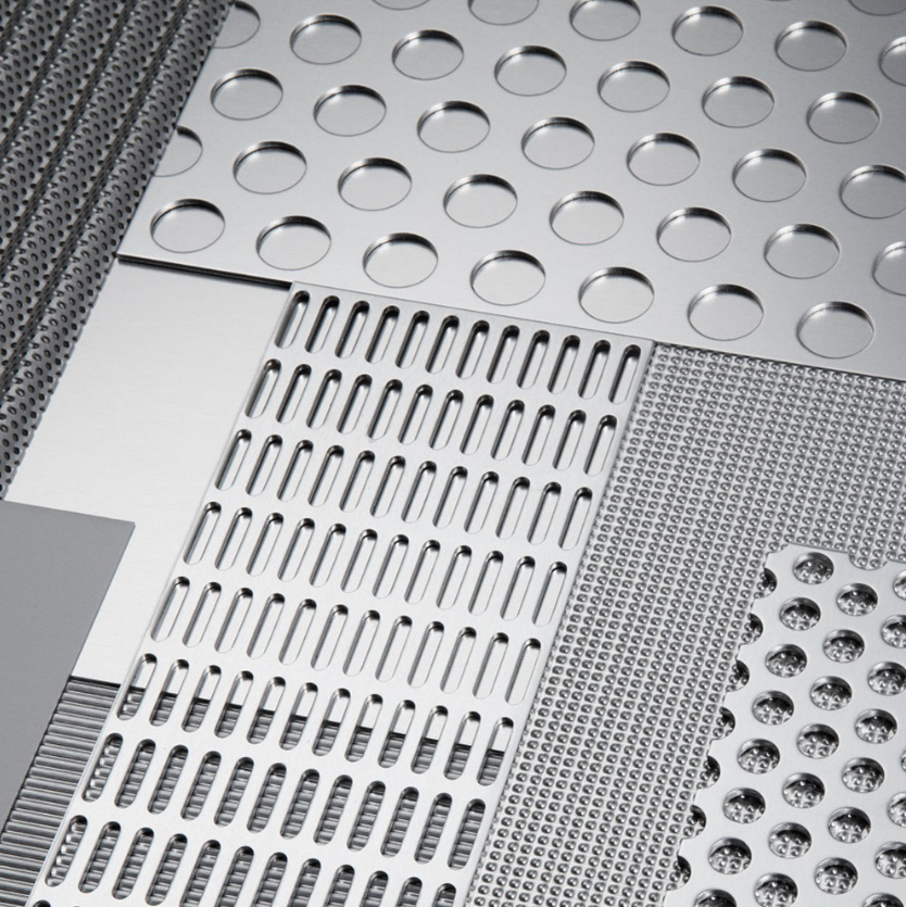 Stainless Steel Aluminum Perforated Panels Small Hole Metal Mesh Strip Perforated Sheet