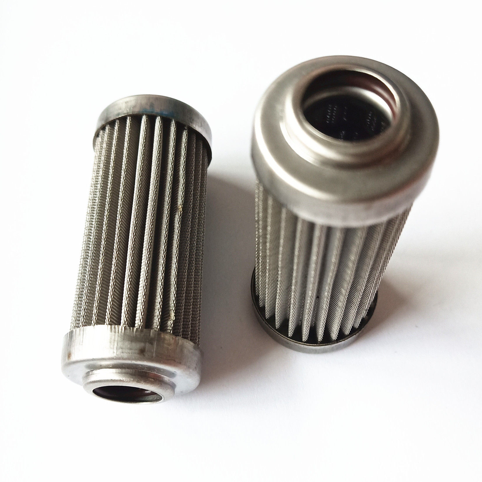 1 2 5 10 20 Micron Pleated Wire Mesh Filter Cylinder Fuel Filter Air Compressor Filter