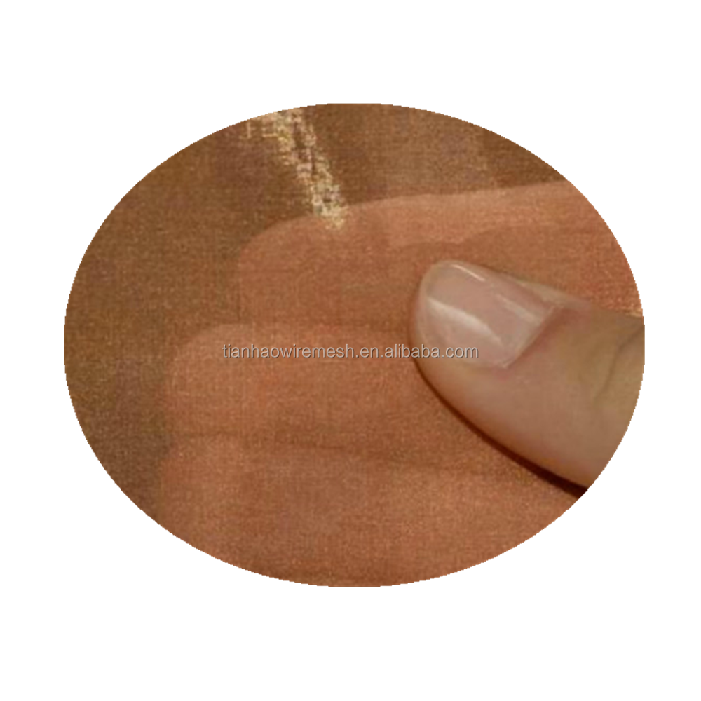 emf protection shielding 200 250 fine copper mesh fabric