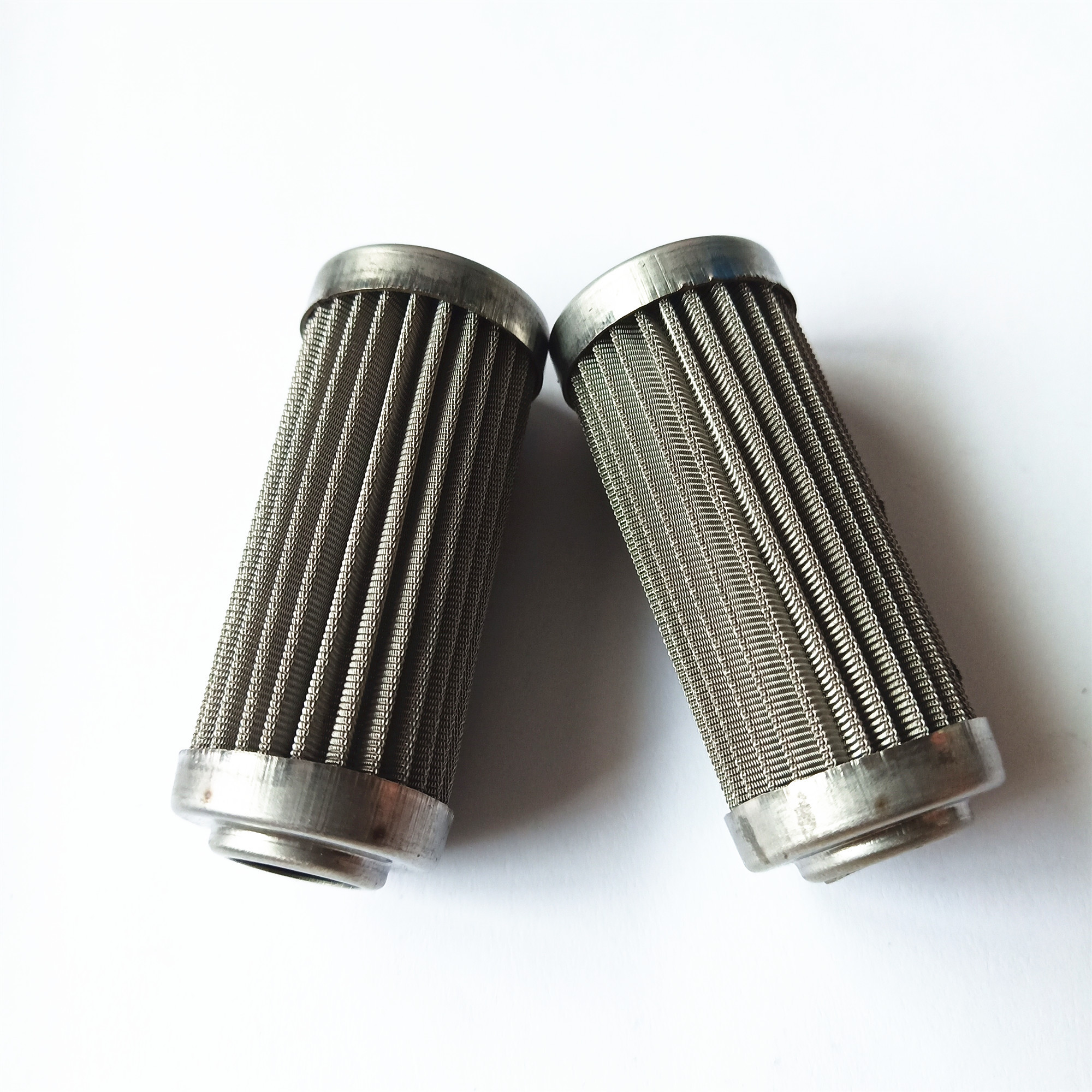 1 2 5 10 20 50 100 200 300 micron stainless steel sintered wire mesh oil filter cartridge