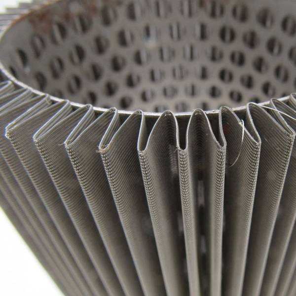 stainless steel sintered filter element/pleated filter cartridge