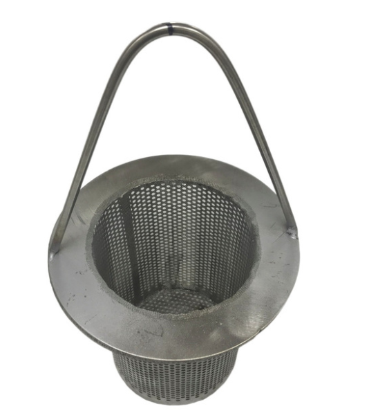 Standard Durable Stainless Steel Basket Strainer Screen Filter Woven Mesh Baskets