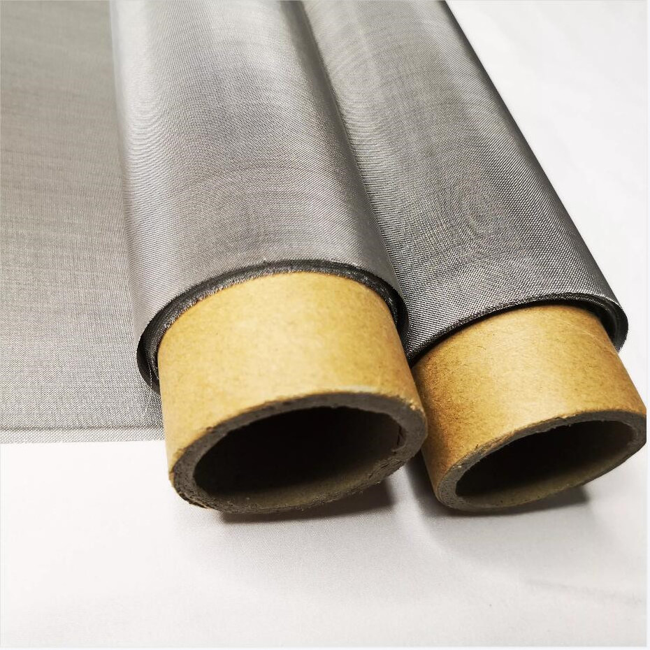 40 80 100 140 200 300 500 mesh 25 micron stainless steel silver dry sift sieve woven wire cloth screen