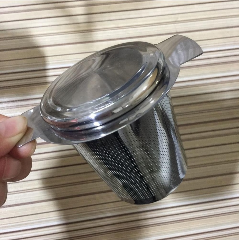 Double Handle Custom Metal Tea Infuser For Mug And Pot