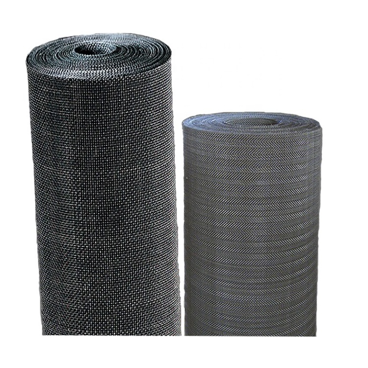 10 20 30 50 80 mesh Epoxy Coated Wire Mesh/black Wire Mesh/black Iron Cloth